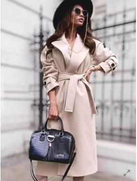 Palton Dama Lolita Bej